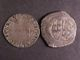 London Coins : A127 : Lot 1214 : Halfcrown Charles I Tower Mint under Parliament mintmark R in circle  NF/GF clipped, Shilling El...