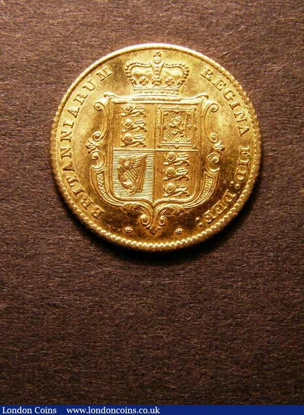 London Coins : A128 : Lot 1321 : Half Sovereign 1848 Wide Date Marsh 422B About Mint state with good lustre, we note that there w...