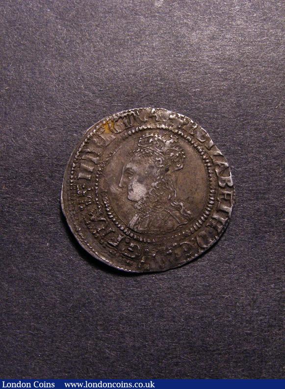 Groat Elizabeth I Second Issue No Rose or Date S.2556 mintmark Cross Crosslet VF : Hammered Coins : Auction 129 : Lot 1054