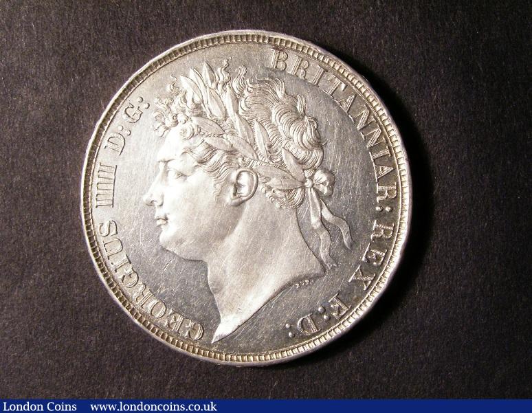 Crown 1821 SECUNDO ESC 246 GEF with some contact marks and hairlines : English Coins : Auction 129 : Lot 1182