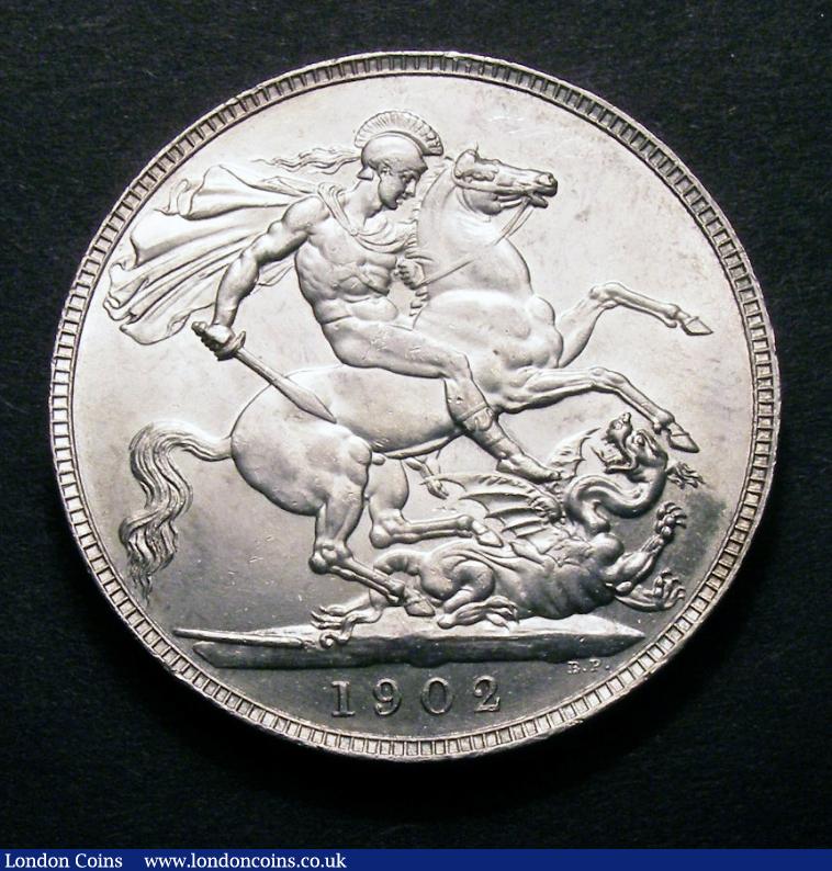 Crown 1902 ESC 361 UNC : English Coins : Auction 129 : Lot 1224