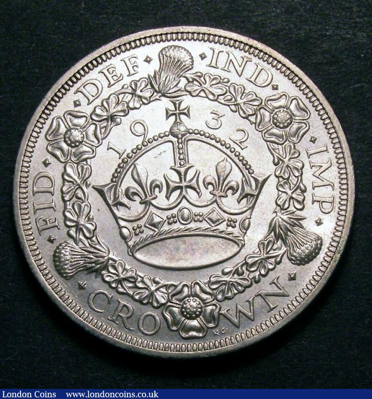 Crown 1932 ESC 372 NEF/EF with a few contact marks : English Coins : Auction 129 : Lot 1250