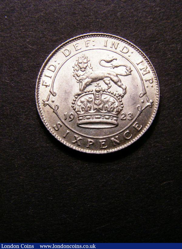 Sixpence 1923 ESC 1809 Unc or near so and graded AU 75 by CGS : Certified Coins : Auction 129 : Lot 2063