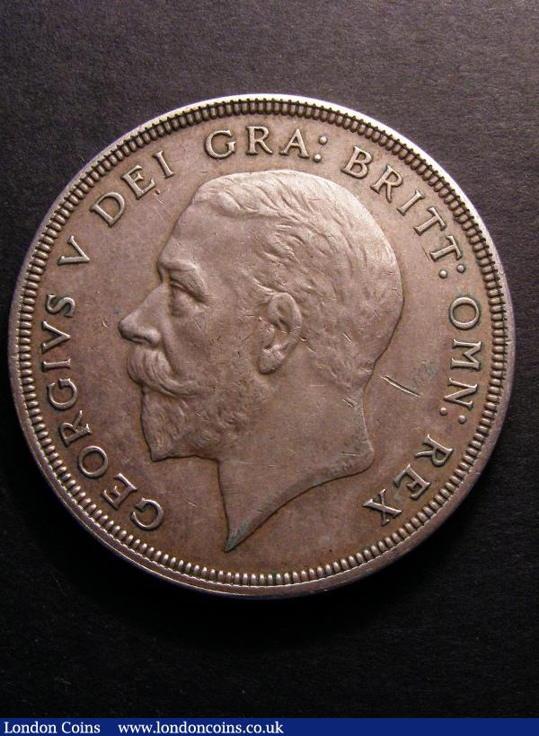 Crown 1933 ESC 373 GVF with some edge and contact marks and some spots around the DE of DEF : English Coins : Auction 130 : Lot 1093