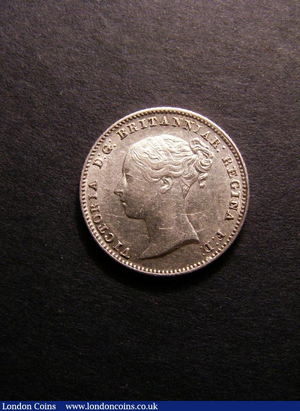 Groat 1855 ESC 1953 GEF/AU : English Coins : Auction 130 : Lot 1228