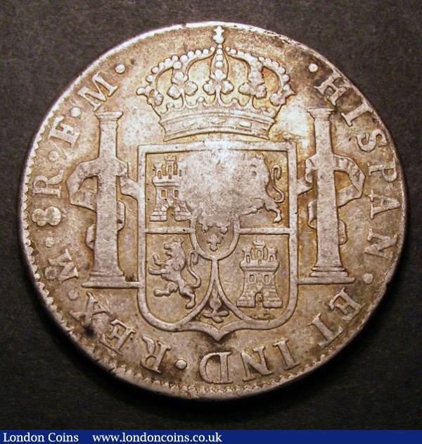 Dollar George III Oval Countermark on 1790 Mexico City 8 Reales ESC 129 countermark GVF host coin F/GF  : English Coins : Auction 130 : Lot 1117