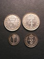 London Coins : A130 : Lot 1461 : Maundy Set 1895 ESC 2510 AU-UNC