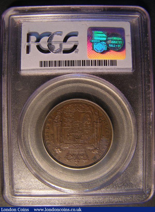 Two Pounds 1824 Pattern in Bronze Obverse Bare Head, Reverse similar to the 1826 proof issue PCGS PR65 Ex-Pittman : Certified Coins : Auction 130 : Lot 2056
