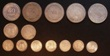 London Coins : A130 : Lot 2411 : Straits Settlements (14) 50 Cents (5) 1887, 1888, 1894, 1896, 1920, 20 Cents (2)...