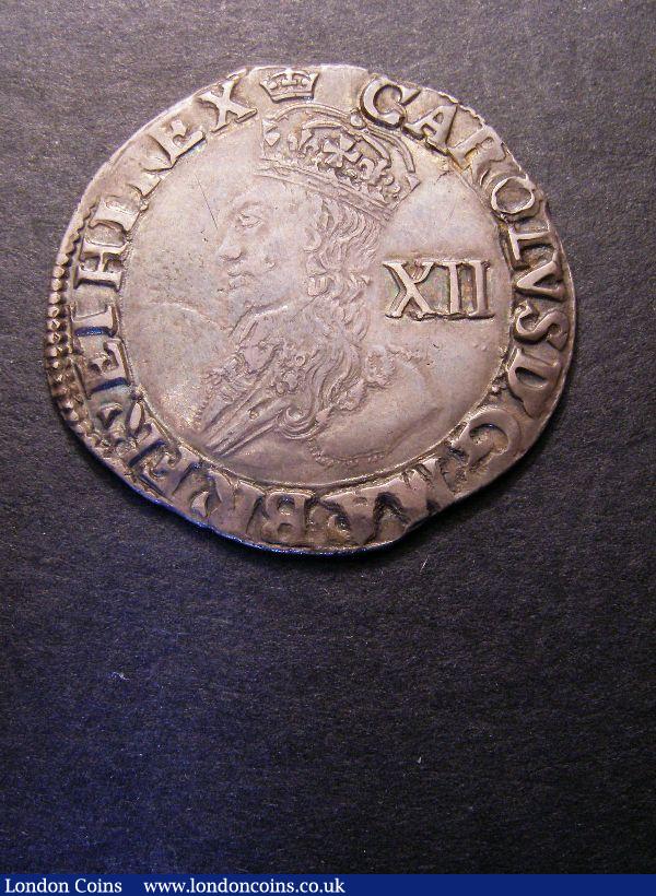 Shilling Charles I S.2791 Group D Fourth Bust type 3a mintmark Crown About VF : Hammered Coins : Auction 131 : Lot 1007
