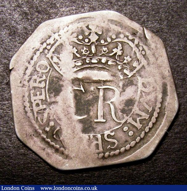 London Coins : A131 : Lot 1006 : Shilling Charles I Pontefract S.3150 (in the name of Charles II) Fine with some weaker areas, Ex...