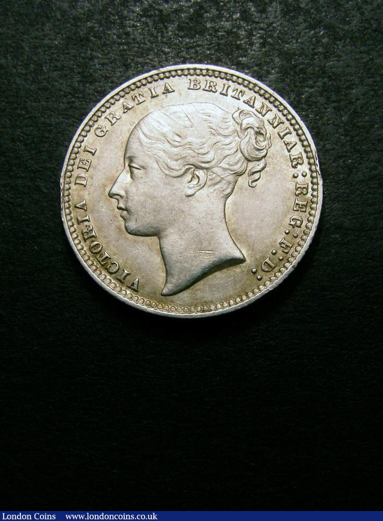 Shilling 1877 Die Number 19 ESC 1329 GEF with some light contact marks : English Coins : Auction 132 : Lot 1211