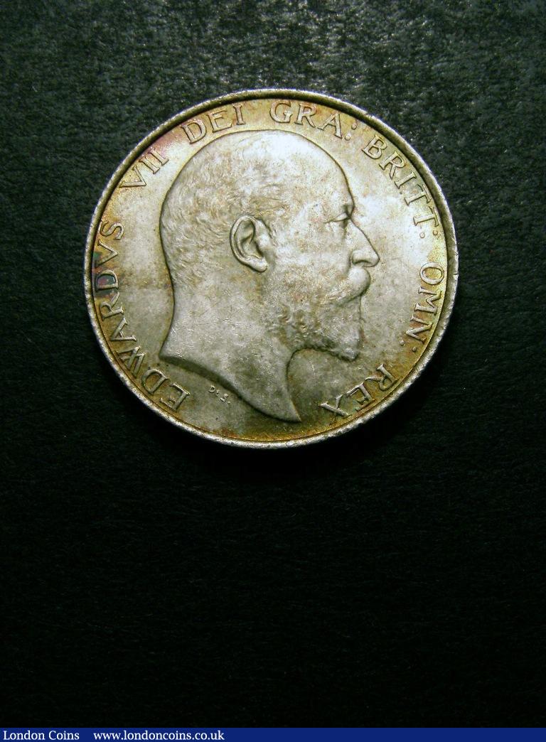 Shilling 1902 ESC 1410 UNC and nicely toned : English Coins : Auction 132 : Lot 1220