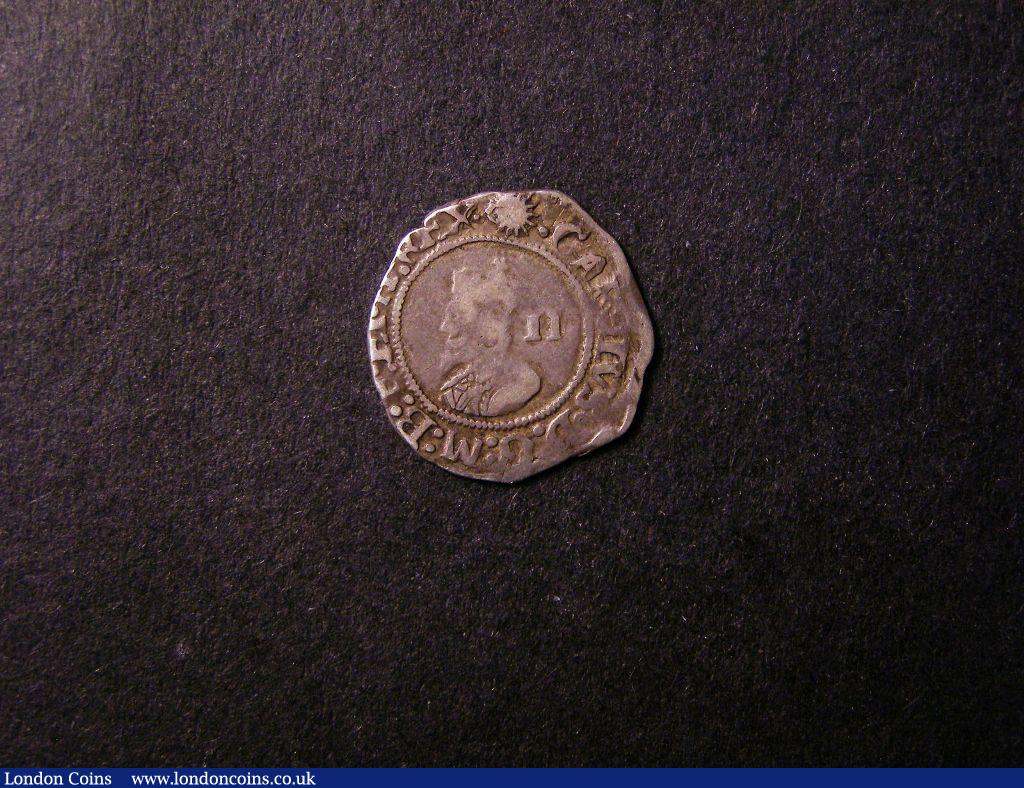 Halfgroat Charles I Tower mint under Parliament Seventh Bust Type 3a7 Group G S.2836 mintmark Sun over Eye Fine, Ex-Clarendon Lot 1363 : Hammered Coins : Auction 132 : Lot 629