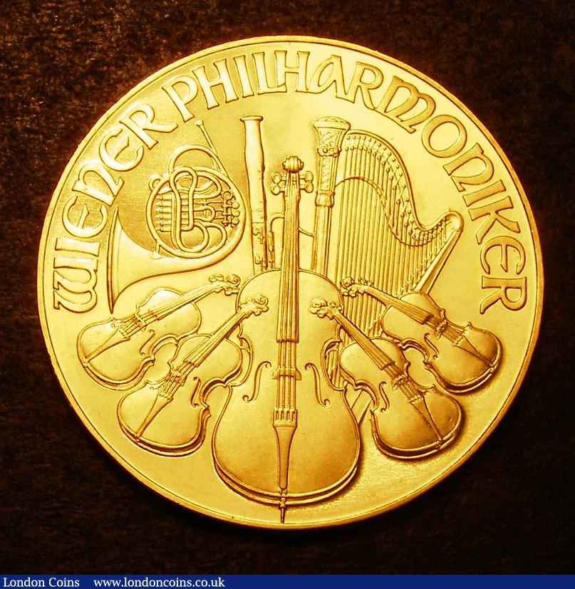 Austria 2000 Schillings Gold 1991 Wiener Philharmonica KM#2990 Lustrous UNC : World Coins : Auction 133 : Lot 1267