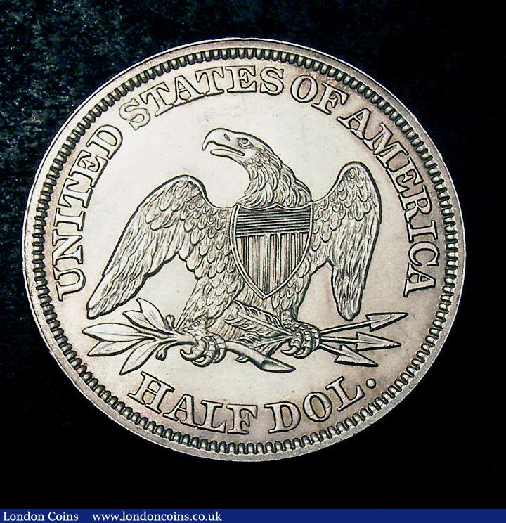 USA Half Dollar 1858 Breen 4878 Lustrous UNC with a few minor contact marks  : World Coins : Auction 133 : Lot 1524