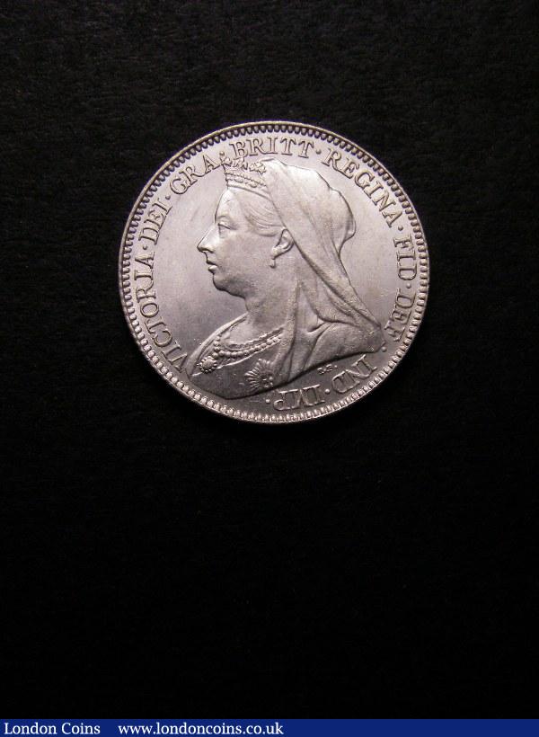 Sixpence 1895 ESC 1765 Lustrous UNC with some contact marks on the reverse : English Coins : Auction 133 : Lot 846