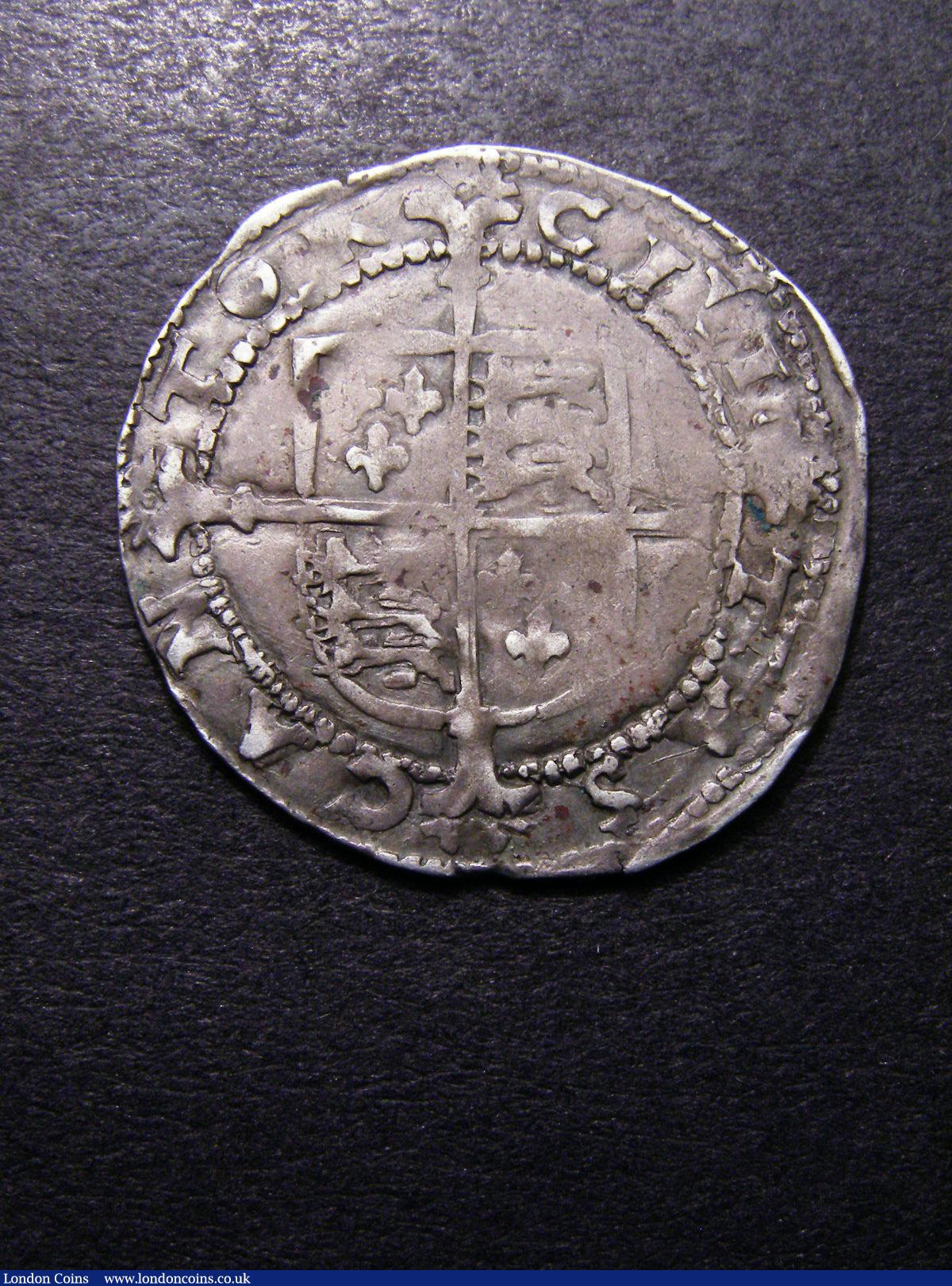 London Coins : A133 : Lot 136 : Groat Henry VIII Third Coinage Canterbury mint S.2373 About Fine