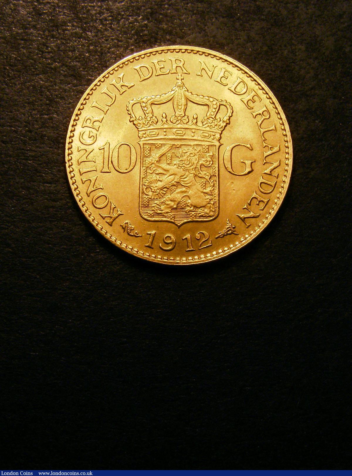 Netherlands 10 Gulden 1912 KM#149 EF  : World Coins : Auction 133 : Lot 1425
