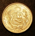 London Coins : A133 : Lot 1435 : Peru 50 Soles 1965 KM#230 Lustrous UNC