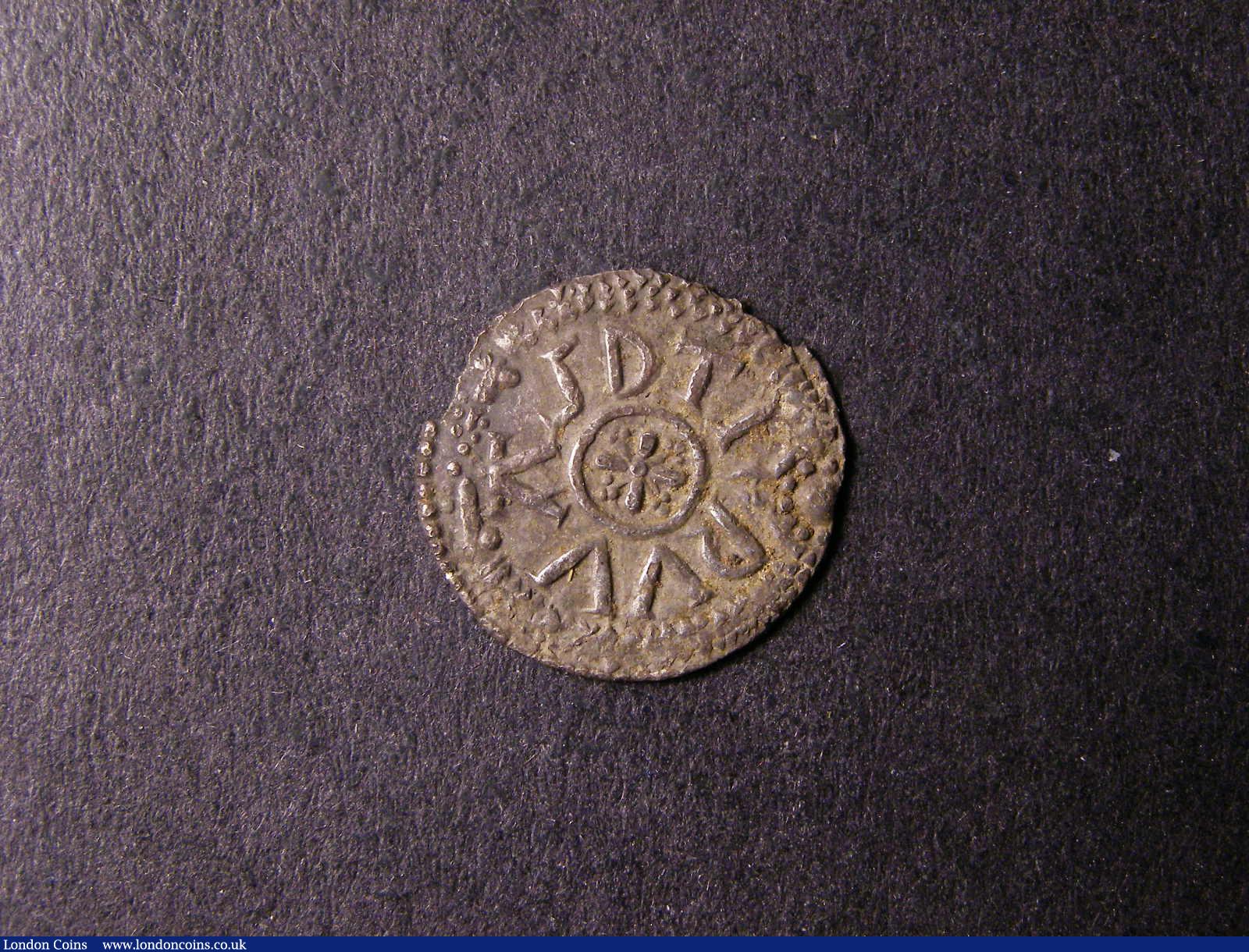 London Coins : A133 : Lot 177 : Penny Offa of Mercia moneyer Tirweald Light Coinage 780 - 792 North 275.1 Good Fine with a ragged ed...
