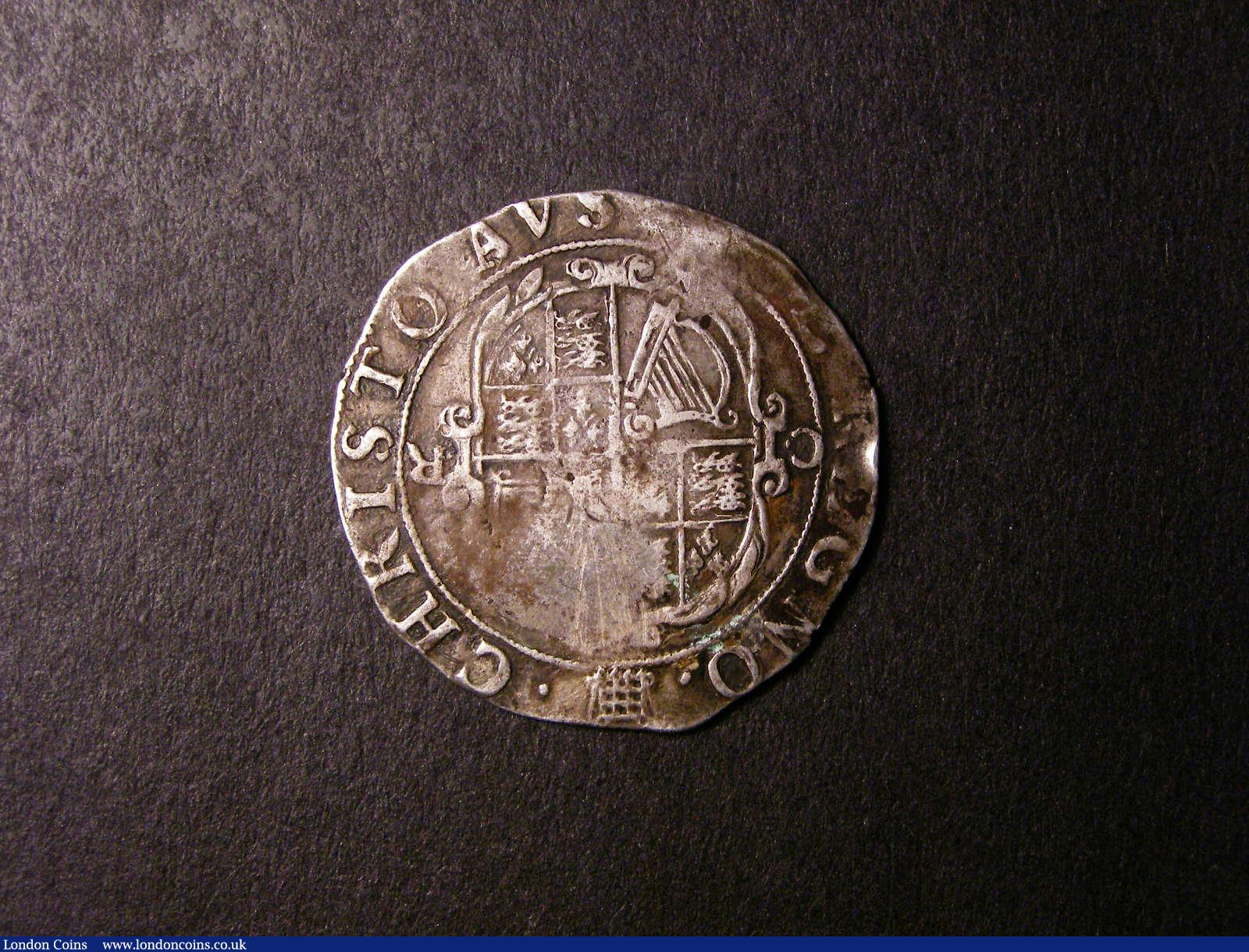 London Coins : A133 : Lot 185 : Shilling Charles I Tower Mint under the King Group D Fourth Bust type 3.1 with falling lace collar S...