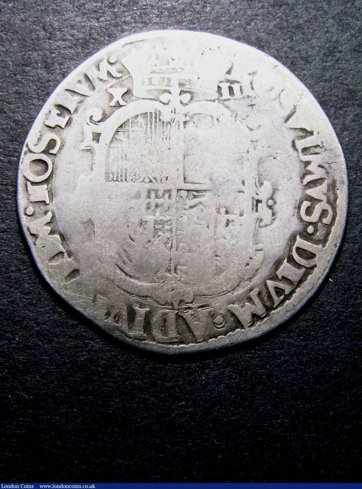 London Coins : A133 : Lot 197 : Shilling Philip and Mary 1554 English titles only S.2501 Fair