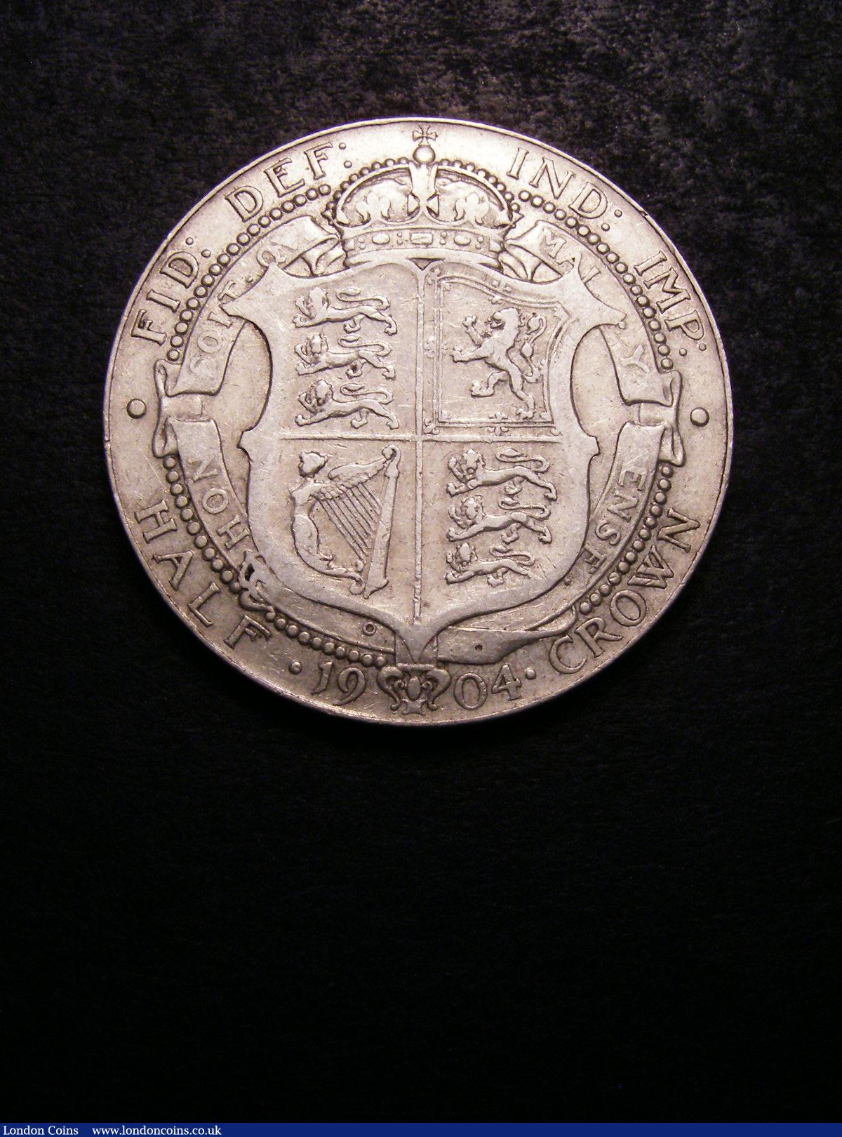 Halfcrown 1904 ESC Fine/Near Fine : English Coins : Auction 133 : Lot 576