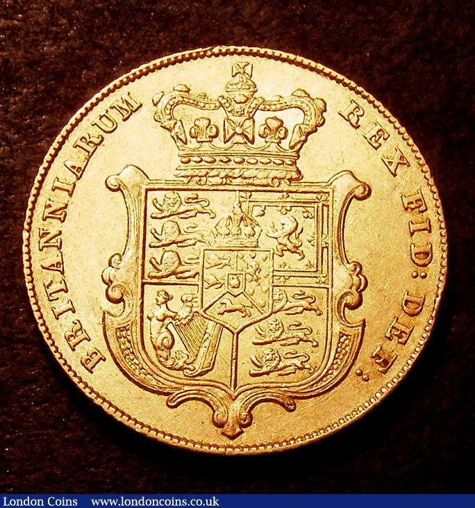 Sovereign 1830 Marsh 15 VF : English Coins : Auction 133 : Lot 897
