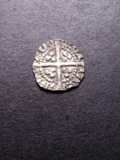 London Coins : A133 : Lot 156 : Halfpenny Henry V London Mint type C with broken annulets by crown S.1794 EF