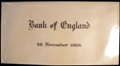 London Coins : A133 : Lot 2508 : Bank of England, 22 November 1928. B214. Parchment Pair. Ten shillings and One Pound Mahon, ...