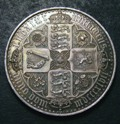 London Coins : A133 : Lot 258 : Crown 1847 Gothic ESC 288 UNDECIMO A/UNC with a pleasing tone, only very light hairlines and a s...