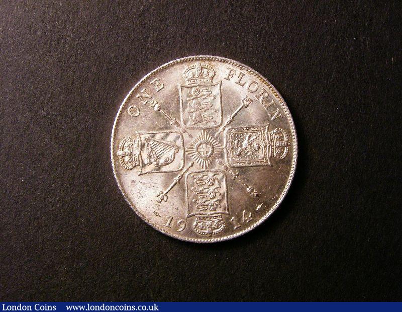 Florin 1914 Davies 1735 - dies 2+C. A scarce grade CGS 78 : Certified Coins : Auction 134 : Lot 2619