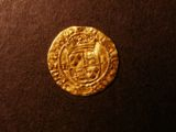 London Coins : A134 : Lot 1743 : Gold Halfcrown Henry VIII London Mint S.2311 mintmark pellet in circle Good Fine on a wavy flan