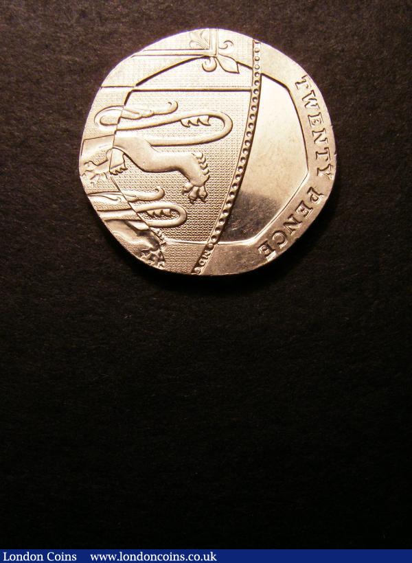 Decimal Twenty Pence undated mule S.4631A CGS EF 70 : Certified Coins : Auction 135 : Lot 1107