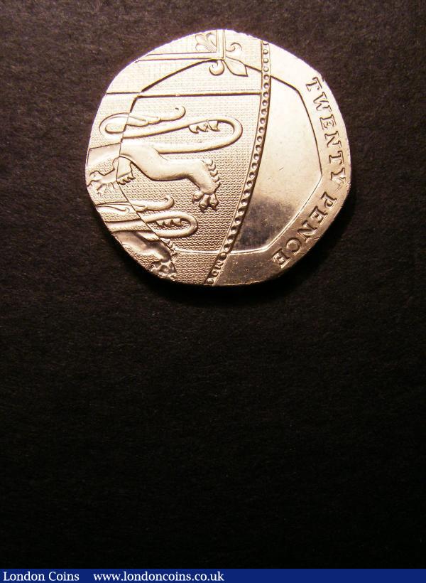 Decimal Twenty Pence undated mule S.4631A CGS UNC 80 : Certified Coins : Auction 135 : Lot 1116