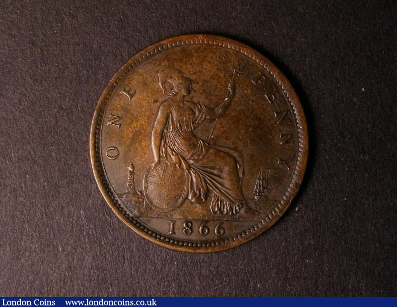 Penny 1866 Freeman 52 dies 6+G CGS VF 50 Ex-Dr.A.Findlow Hall of Fame Pennies : Certified Coins : Auction 135 : Lot 1155