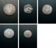 London Coins : A135 : Lot 1375 : Commonwealth & Charles II silver (5) Halfgroat S.3221 buckled & S.3318, Threepence S.332...