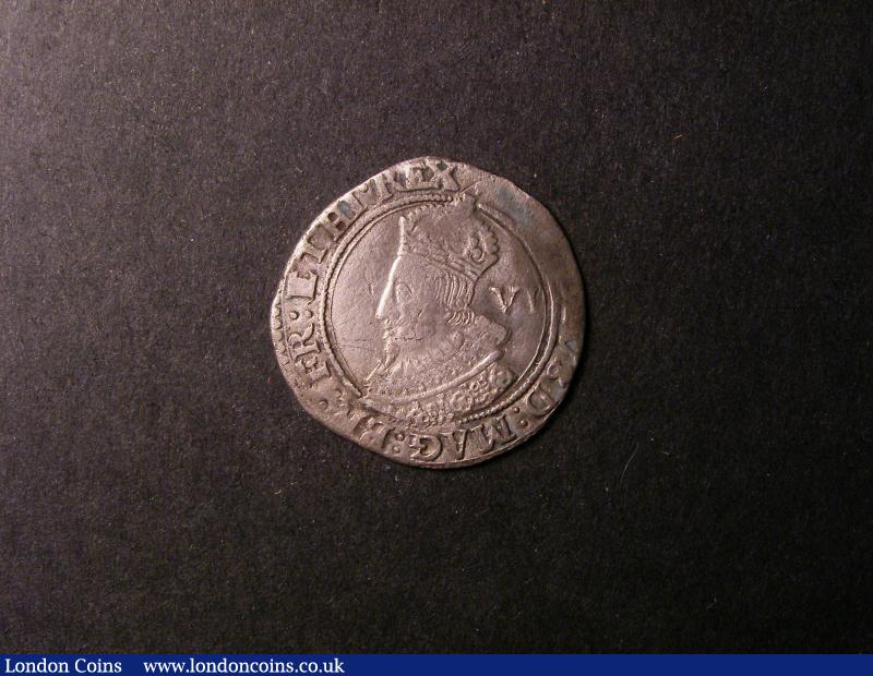 Sixpence Charles I 1625 Group A First Bust S.2805 mintmark Lis Fine : Hammered Coins : Auction 136 : Lot 1699