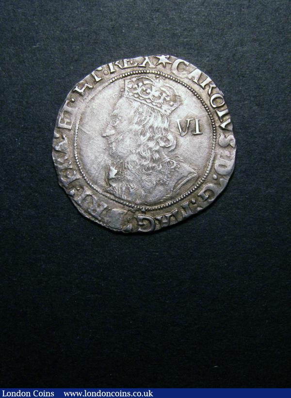 Sixpence Charles I Tower Mint Group F Sixth Briot Bust type 4.3 mintmark Star VF : Hammered Coins : Auction 136 : Lot 1702