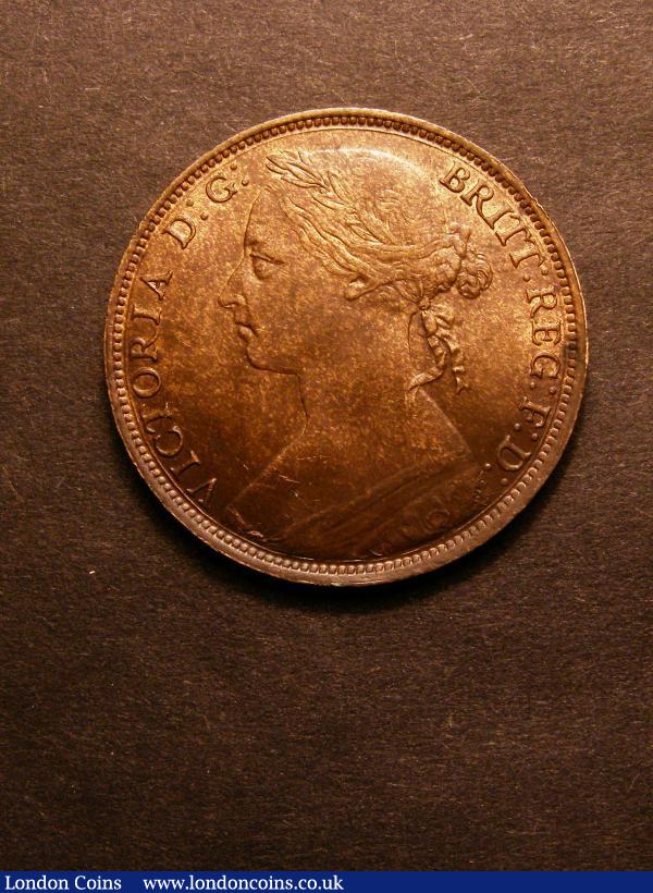 Penny 1885 with part of an extra linear circle to the left of the date CGS Variety 4 CGS AU 78, Ex-Dr.A.Findlow Hall of Fame Pennies, the only example thus far recorded by the CGS Population Report : Certified Coins : Auction 137 : Lot 486