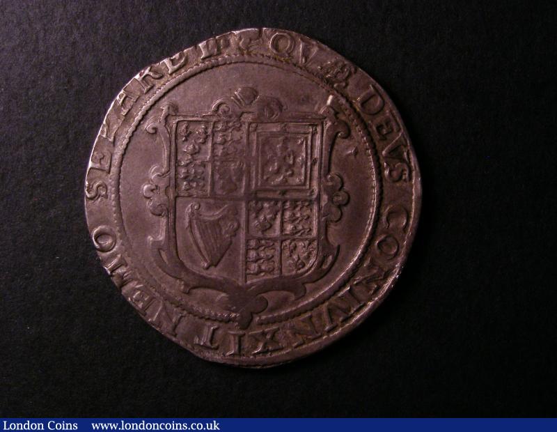 Crown James I Third Coinage QUAE DEUS CONIUNXIT NEMO SEPARET without stops S2664 grass ground line mm Lis VF a little unevenly toned : Hammered Coins : Auction 137 : Lot 1229