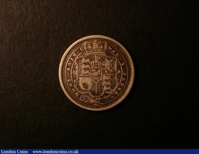 London Coins : A137 : Lot 1793 : Shilling 1820 I of HONI over S ESC 1236A Very Rare we note there was no example in either the Roland...