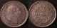 London Coins : A137 : Lot 825 : India Quarter Rupees (2) 1835 KM#448.3 No initials on truncation GVF/VF, 1840 KM#453.1 no initia...
