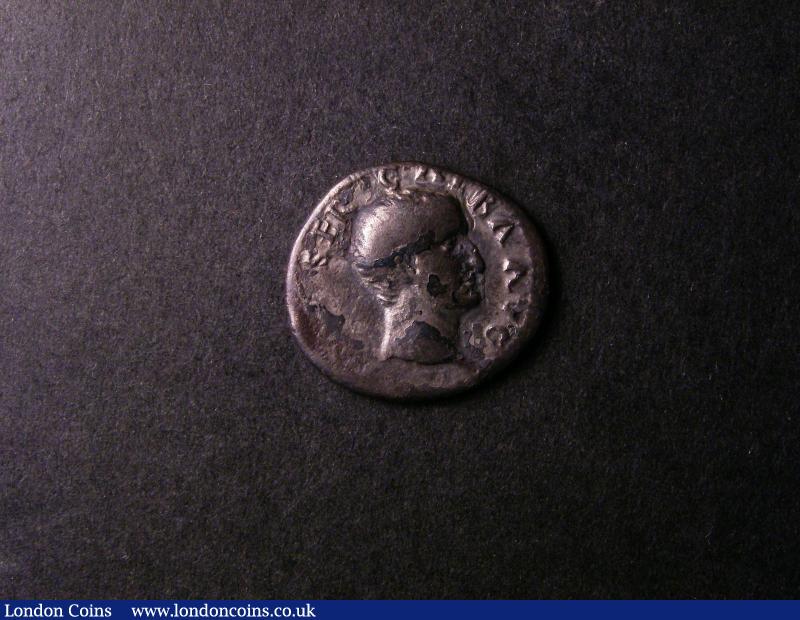 Roman Denarius Galba AD68-69 Obverse [IMP] SER GALBA AVG Reverse SPQR OB CS in three lines within oak wreath, weight 3.1 grammes, S.477 RIC 167 Fine (bought C.J.Martin 1985 £47.50) : Ancient Coins : Auction 138 : Lot 1596