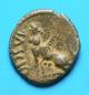 London Coins : A138 : Lot 1611 : Ar unit. Trinovantes & Catuvellauni. Cunobelin. C,10-43 AD. Obv; Winged bust right. Rev&...