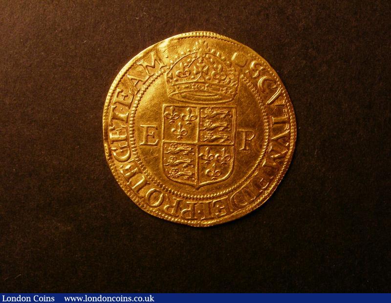 London Coins : A138 : Lot 1701 : Half Pound Elizabeth I Sixth Issue reads ELIZAB S.2535 Schneider 808 North 2009 mintmark Tun 5.5 gra...