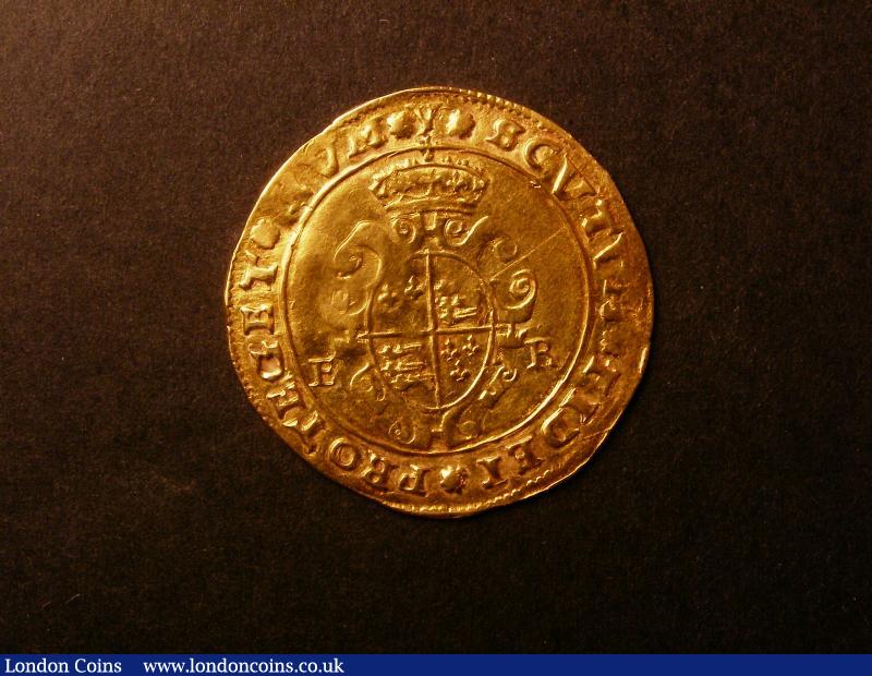 London Coins : A138 : Lot 1702 : Half Sovereign Edward VI Second period Crowned Bust mintmark Y Southwark mint Schneider 687 S.2438 N...