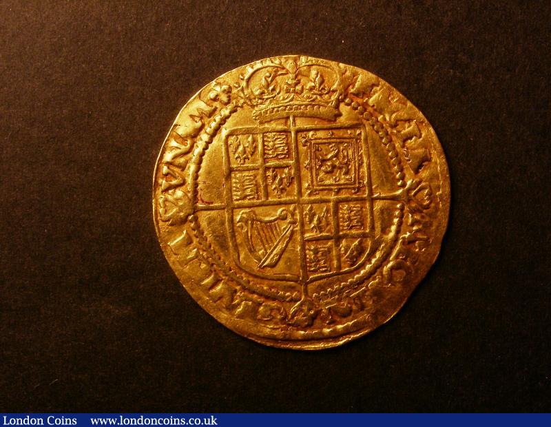 London Coins : A138 : Lot 1721 : Laurel James I Third Coinage Fourth Head with very small ties Schneider 86 S.2638B North 2114 mintma...