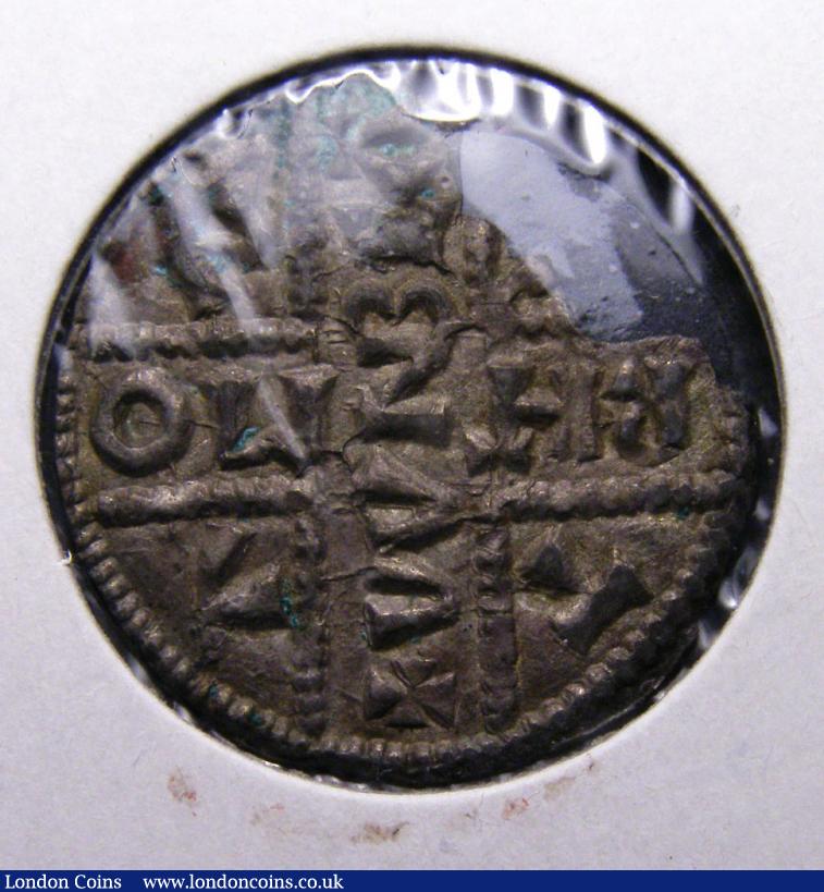 London Coins : A138 : Lot 1726 : Penny Aethelberht B.M.C I, No.36 var S.1053 North 620 Reverse moneyers name (blundered) on and b...